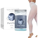 Venthura - PurePant Pantacollant Anticellulite Drenante - Trattamento Anticellulite Professionale al Sale del Mar Morto - Pan