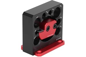 Dowel Maker Jig Kit Justerbar Rundstång Hjälpverktyg 8-håls Elektrisk Borrfräsning Aluminiumlegering Träbearbetningshjälpverk