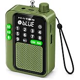 Ultratekno C9 Bluetooth Şarjlı Radyo USB &amp; TF Kart Okuyucu Deprem &Ccedil;antasına Uygun FM Radyo, Haki