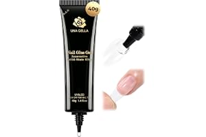 UNA GELLA Lim För Falska Naglar, 40ml UV Gel Nagellim