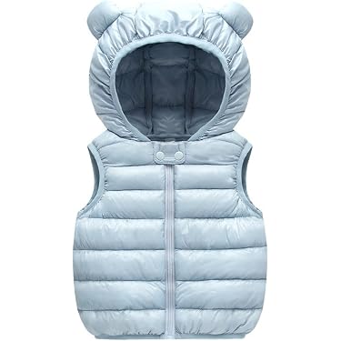 Giacca di mezza stagione Baby 80 Bambino Bambini Bambino Bambino Senza Maniche Inverno Solido Cappotti Cappotti Con Cappuccio Gilet Abbigliamento Abbigliamento Piumino Uomo Inverno, Nero , 4-5 Jahre