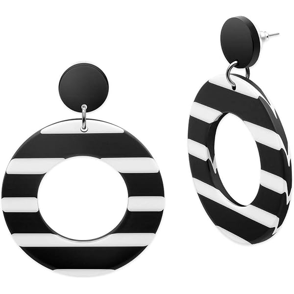 Soul-Cats Ohrstecker Leopard Print - 80er Jahre Style Für Damen