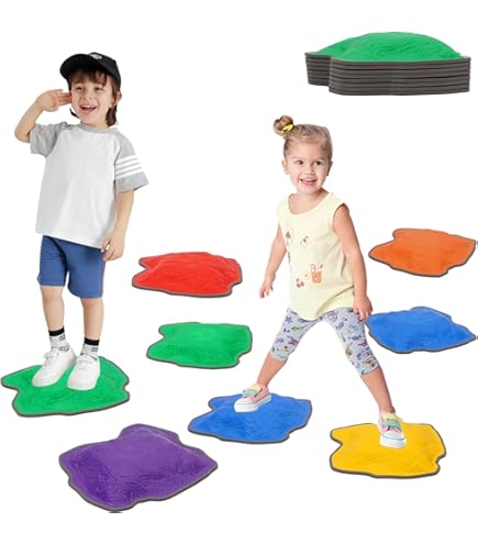 Planche D'équilibre TREXO TRX-PP01 - 50x36x8 Cm, Bois Et TPE, Avec Tapis - Pour Renforcement Musculaire Et équilibre