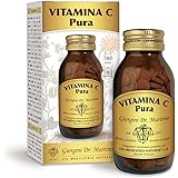 Dr. Giorgini Integratore Alimentare, Vitamina C Pura Pastiglie, 180 Unità, 90 Grammi