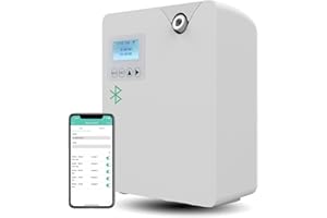 BEWINNER Inteligentna Maszyna Zapachowa z technologią Nebulizacji, Profesjonalny Bezwodny Dyfuzor Olejków Eterycznych 300 Ml, Bezwodny Dyfuzor Zapachowy do Nebulizacji do Domu, Hotelu,