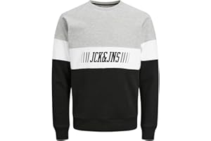 Jack & Jones Jjmateo Sweat Crew Neck Maillot de survêtement Homme