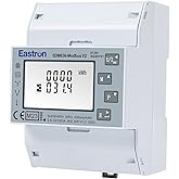 EASTRON SDM630 MODBUS-MID V2 Power Meter - 1/3 Phase Electricity Meter DIN Rail - Ammeter - Three-Current Meter - Modbus RS48