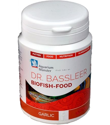 Dr. Bassleer Biofish Food GARLIC granules L 150g aliment à l'ail pour