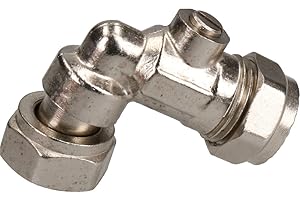 PRIMAFLOW 15mm Angled Service Valve