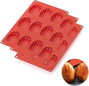 Moule A Gateau Avec 1 Poche A Douille Et 1 Pinceau De Cuisine Pour Gateau Gelee Bonbons Biscuits Mousse Patisserie Sans Bpa Progarments Lot De 3 Moule A Madeleines En Silicone A