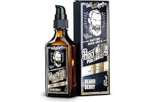 Dick Johnson huile barbe homme 50 ml – Formule vegan avec argan jojoba amande cassis – Parfum whisky vanille bergamote – Barbe douce sans démangeaisons & soin peau – Signature blend – Made in Finlande