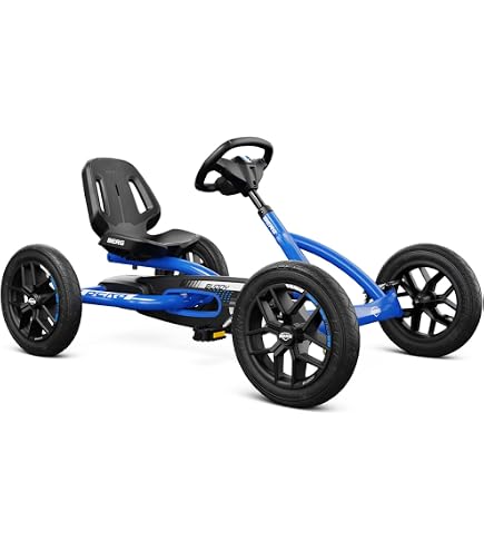 Berg Toys Choppy Neo Pedal Go Kart para niños y adultos – Juguete ajustable para niños de 4 a 8 años – Go Karts con sistema BFR, coche de pedal al
