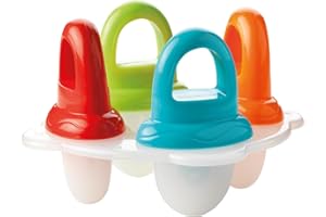 Nuby Fruitcicles, Multicoloured, 4 Count (Pack of 1)