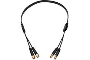 JARFT Fensterdurchführung für 2x2 MIMO 5G / LTE Antenne, SMA Stecker auf SMA Buchse, 50cm Fensterkabel