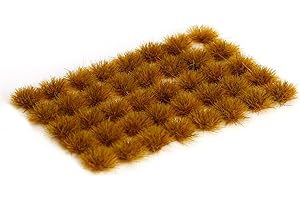 Jucoci Erba Tufts statici in miniatura erba ciuffi modello erba (erba appassita)