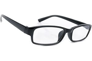 MFAZ Morefaz Ltd Women Anti Glare Slim Reading Glasses +0.50 +0.75 +1.0 +1.5 +2.0 +2.5 Blue Light Filter Computer Gaming TV Radial, Unisex, Adult, Multi, Full Rim