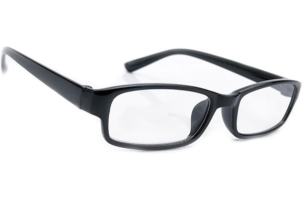 MFAZ Morefaz Ltd Women Anti Glare Slim Reading Glasses +0.50 +0.75 +1.0 +1.5 +2.0 +2.5 Blue Light Filter Computer Gaming TV Radial, Unisex, Adult, Multi, Full Rim