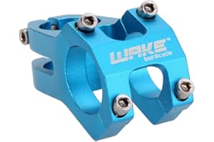 Romote vélo Guidon Tige - Wake 31.8mm Haute résistance en Alliage d'aluminium Vélo Route VTT Stem Stem VTT Vélo Pièces Vélo Guidon Stempound; blackpound
