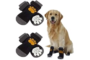 COZEVDNT Dog Stop Licking Paws Socks, 2Pairs Dog Injured Paw Protectors