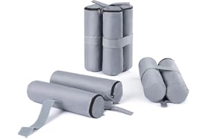 FiNeWaY Set of 4 Gazebo Sand Weights Gazebo Sandbags- Inc Twin-leg Zip Top Sand Bag Weights For Anchoring Gazebos, Tents, Sun Shades, Trampolines & Kids Garden Toys Many More