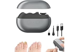 HOIDOKLY Fanyil Coupe-ongles Easy Clip – Coupe-ongles intelligent 2026 Easy Clip pour les personnes âgées, outil de soin des ongles électrique avec lumière LED, coupe-ongles indolore pour ongles épais