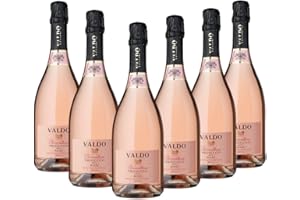 Valdo Elevantum Prosecco Doc Rosé Brut Millesimato - 750ml x 6