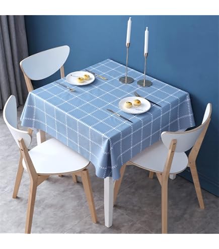 Tovaglia Quadrata Impermeabile Morbuy Motivo Foresta - Idrorepellente, Antimacchia, Lavabile, Per Interno Ed Esterno