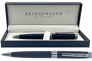 Bridgewater Pen Company Executive Ball Point Pen Collection, Boxed & Sleeved (Galway, Black)