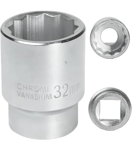 BRILLIANT TOOLS BT025938 Douille 6 Pans 3/4" 38 Mm - Powered By KS TOOLS