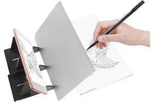 JIAHG DIY Drawing Tracing Pad Optisches Bild Zeichenbrett Optische Linsen Sketch Wizard Malerei Optische Bildgebung Tracking-Platte Draw Projector Copy Pad für Null-basierte Studenten Anfänger Skizzieren