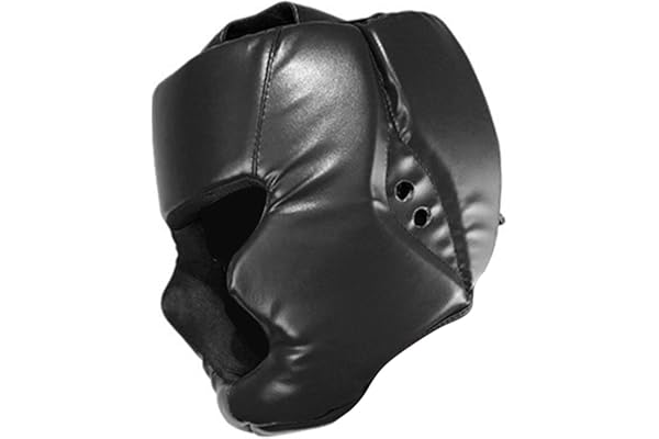 Luckxing Wrestling Gear Youth - Boxe avec Absorption des Chocs - Casque Head Gear pour Muay Thai, MMA, Grappling, Sparring, Karaté, Taekwondo, Arts Martiaux