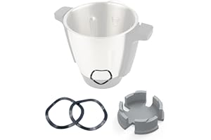 Sintrix Fab Reparatur-Set. Fixiert Messer locker & stoppt Mixtopf undicht– kompatibel mit Monsieur Cuisine Smart Edition Plus & Connect – Ersatz-Federringe + Werkzeug zur Instandsetzung