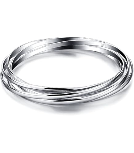 Bracelet Jonc Manchette Argent 830 – Vintage, à Nettoyer