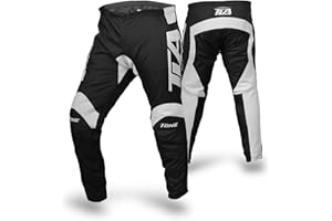 TLA TROOPS LEGEND RACING APPAREL TLA T-One Pantaloni Moto Cross, Enduro, Quad, robusti, Leggeri. Taglie sino 46-6XL per Uomo, Donna, Bambino. Abbigliamento Moto, Tuta Motocross, Enduro, Quad