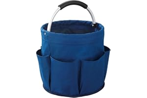 MENAYODA Organizador de productos de limpieza, cesta de almacenamiento multifuncional, plegable, bolsa de limpieza, bolsa de jardín, cesta de almacenamiento para herramientas de jardín, productos de