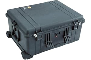 Pelican 1610 Case with Foam (Camera, Gun, Equipment, Multi-Purpose) - Black