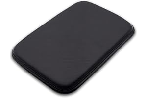 NCOALE Leder Armlehnenkissen für Autos, Universal Weich Auto Armlehnen Auflage Rutschfest Wasserdicht Mittelkonsole Abdeckung Pad Bequemes Zubehör für Autositze, für die Meisten Fahrzeuge