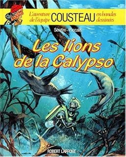 jaquette livre Les Lions de la Calypso