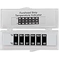 Forehead Thermometer Temperature Indicator Forehead Strip with Protective Case - The Easiest Temperature Thermometer to Use