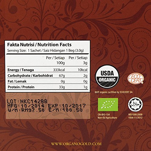 Premium Organo Gold King of Coffee - (25 Sachets per box) (1)