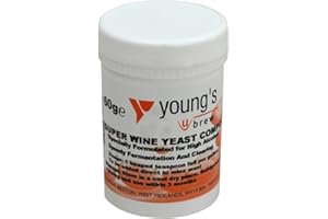 Youngs Brew Home Brewing Super Wine Yeast Compound For High Alcohol 60g