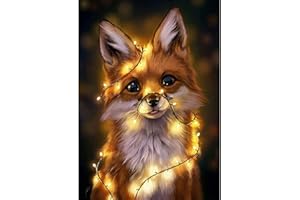 HMCEY DIY Diamond Painting Kits, 5D Diamond Painting for Adults, Crystal Art Kits for Kids, Art Diamond Stitch Embroidery Paintings for Home Wall Hallway and Stairs Decoration, 12x16in