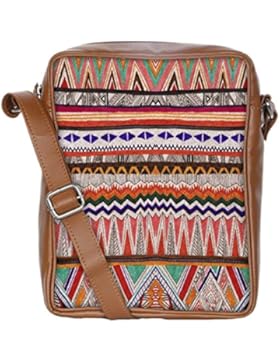 Snoogg , Damen Umhängetasche mehrfarbig multi