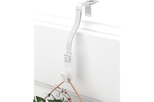 MDCASA Premium Türhaken I Beidseitig verwendbarer Türhaken zum Einhängen inklusive flexiblem Band I Anpassbarer & robuster Haken zum Einhängen