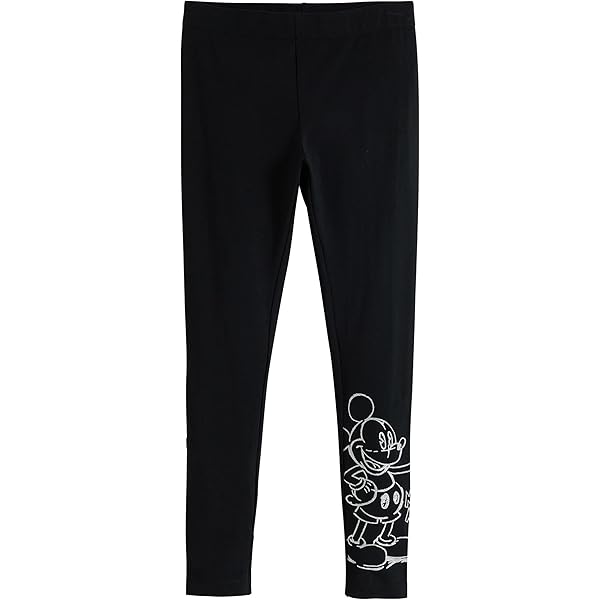 Desigual Leggings Sportivi Calix – Nero Con Pannello In Pizzo E Stampe Floreali – Vita Alta - 6