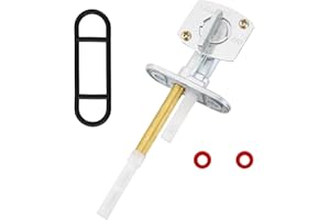 QAZAKY Fuel Gas Tank Petcock Valve Switch Compatible with Suzuki LT80 Quadsport 80 Quadrunner 160 Ozark 250 King Quad 300 LTZ250 LTZ400 LTF250 LTF250F LT160 LT160E LTF160 LTF300 LTF300F LTF4WDX Quad