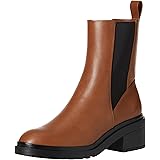 Amazon Essentials Stivaletto Chelsea con Suola Spessa Donna