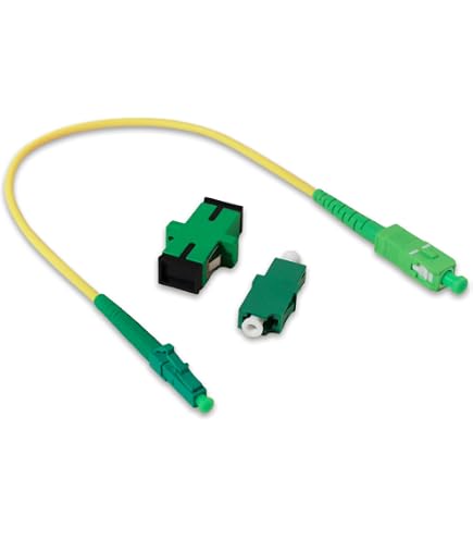 Glasfaser Adapter 3 Stück - FC-UPC Stecker Auf LC-UPC Buchse, Geringe Dämpfung Für Netzwerk & Kommunikation