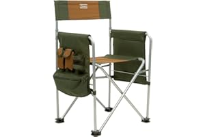 Shakespeare Director's Chair, Sedie Unisex-Adulto, Marrone/Verde, 130kg