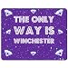 Produktbild The only Way Is Winchester – PREMIUM Mauspad (5 Dick)